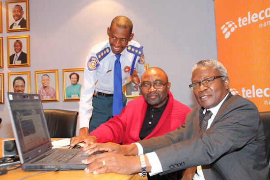 Telecom Namibia launches Windhoek City Police website